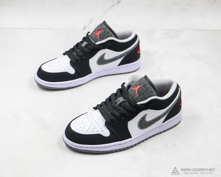 Air Jordan 1 Retro Low Black Infrared 