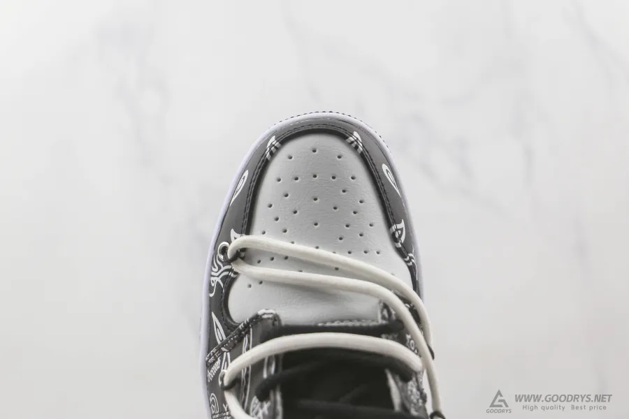 Jordan 1 Black White Particle Grey Low