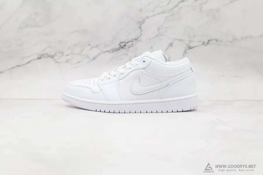 Jordan 1 Triple White Low