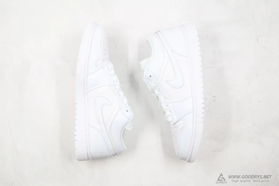 Jordan 1 Triple White Low