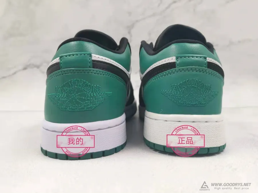 Air Jordan 1 Low Mystic Green 