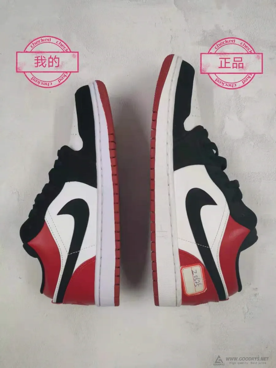 Air Jordan 1 Low Black Toe