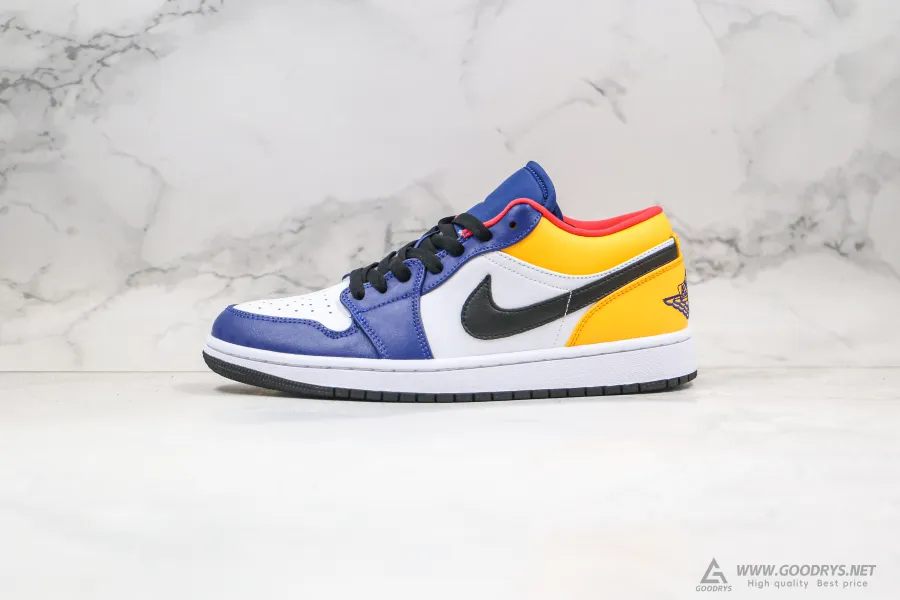 Jordan 1 Deep Royal/Yellow  Low