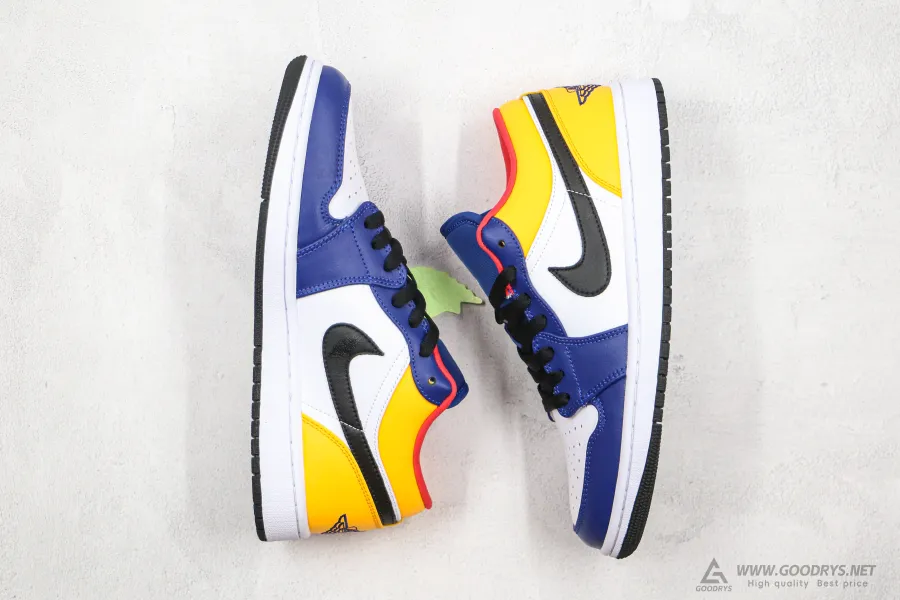 Jordan 1 Deep Royal/Yellow  Low