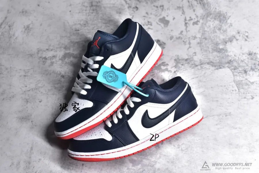 Jordan 1 Low Obsidian Ember Glow