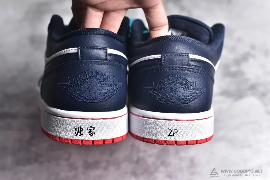 Jordan 1 Low Obsidian Ember Glow