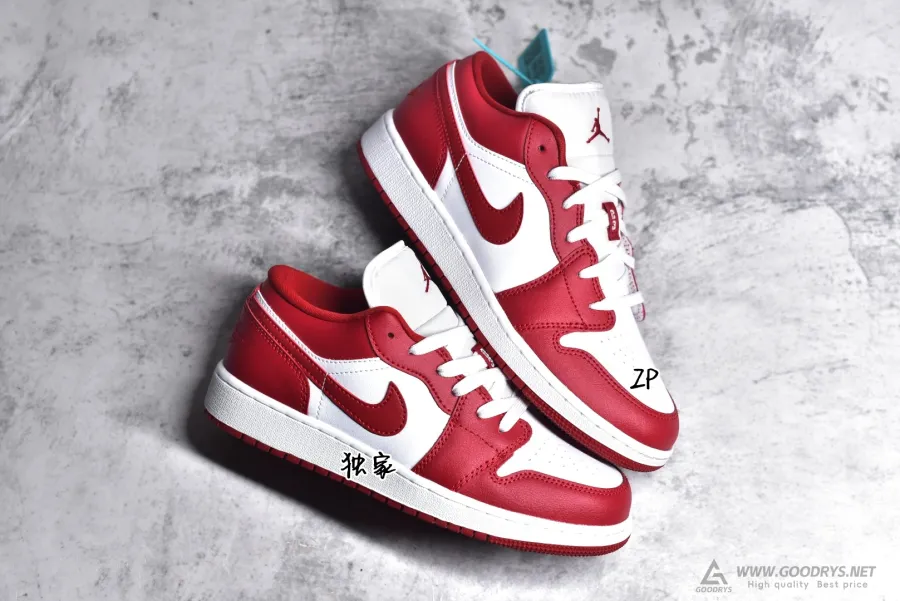 Air Jordan 1 Low Gs Gym Red