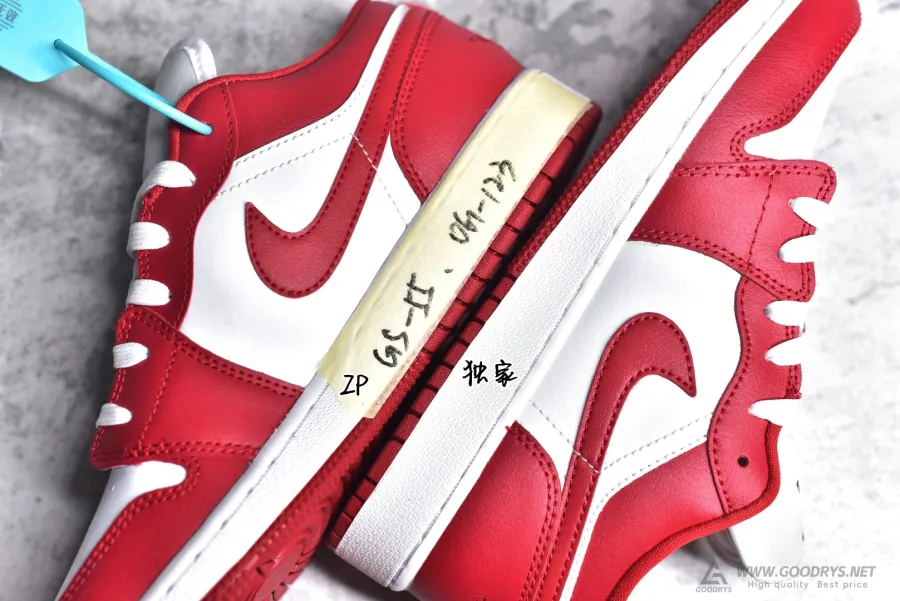 Air Jordan 1 Low Gs Gym Red