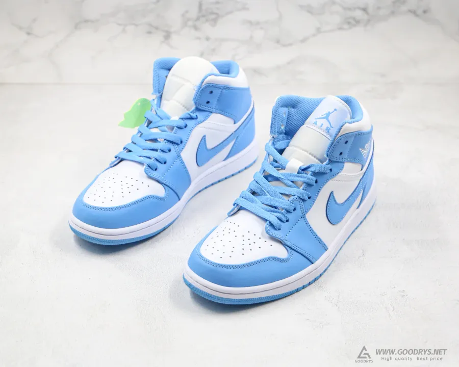 Airjordan 1 Mid Unc 