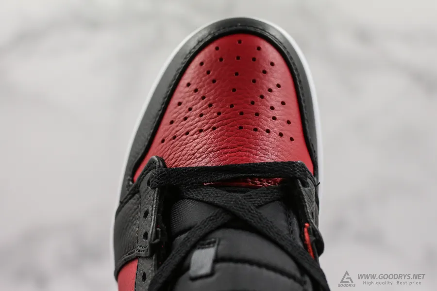 Air Jordan 1 Banned Grm Red Black Mid