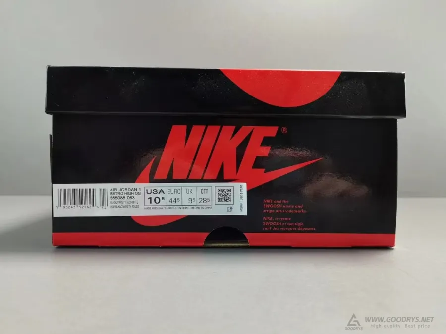 Air Jordan 1 High Og Bred Patent