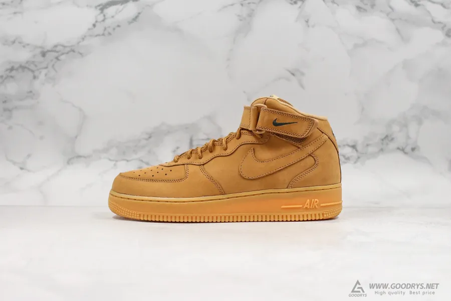 Nike Air Force 1 Mid Prm Qs Flax Collection