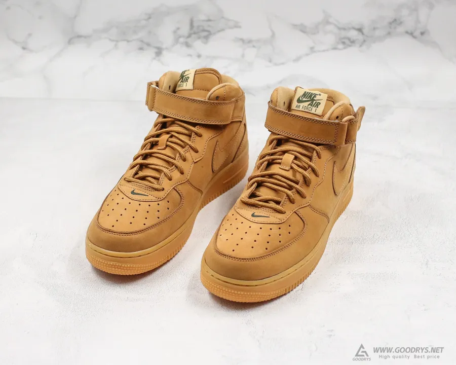 Nike Air Force 1 Mid Prm Qs Flax Collection