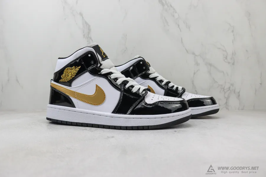 Air Jordan 1 Black Gold  Mid