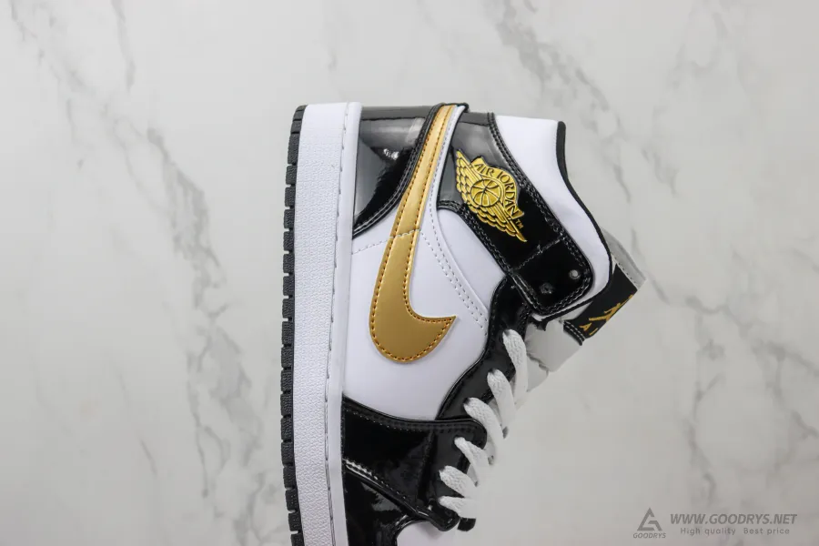 Air Jordan 1 Black Gold  Mid