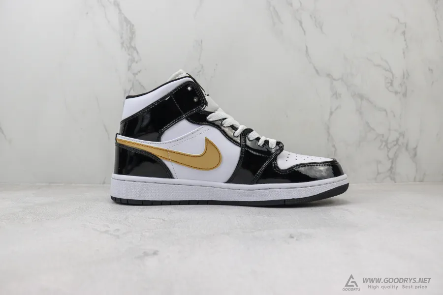 Air Jordan 1 Black Gold  Mid