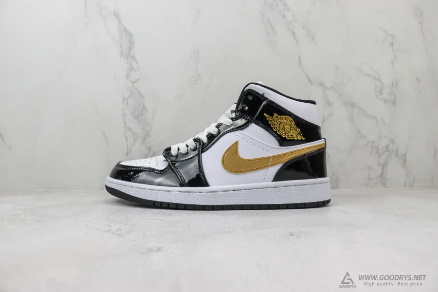 Air Jordan 1 Black Gold  Mid