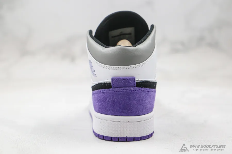 Airjordan 1 Mid Court Purple Suede 