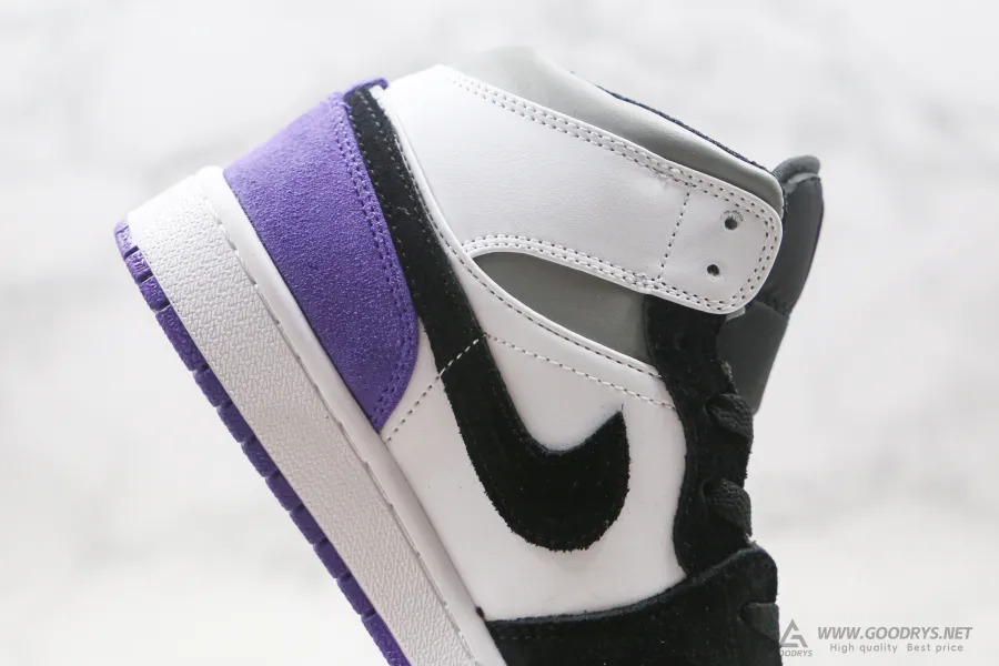 Airjordan 1 Mid Court Purple Suede 