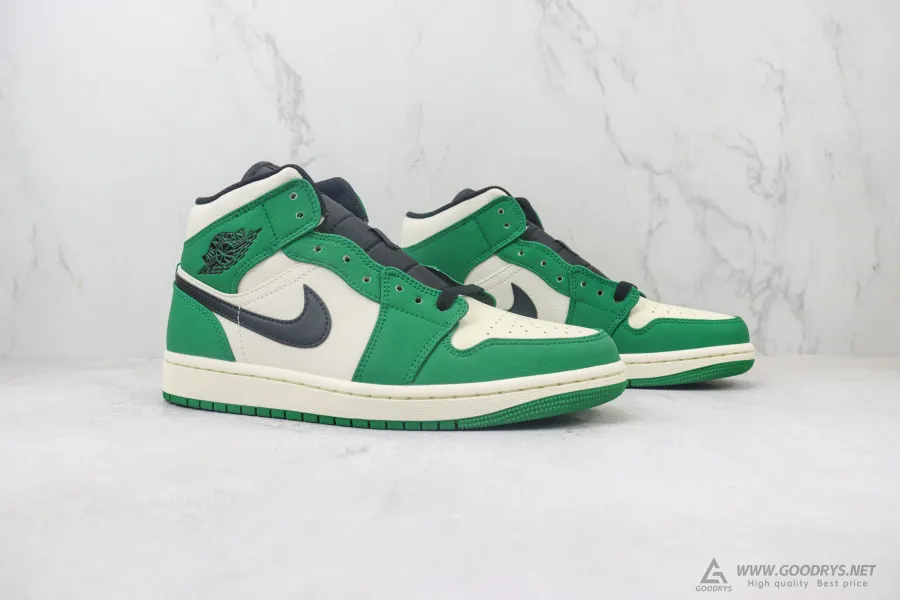 Airjordan 1 Mid Se Pine Green 