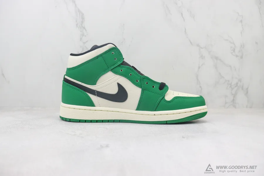 Airjordan 1 Mid Se Pine Green 