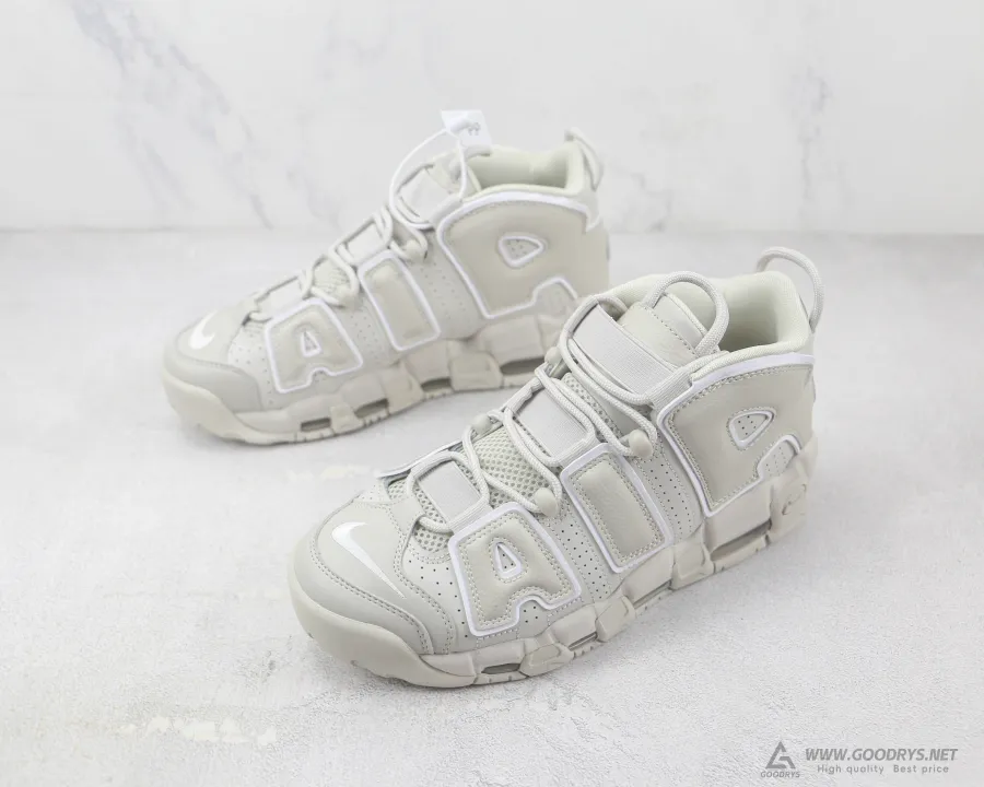 Air More Uptempo Light Bone