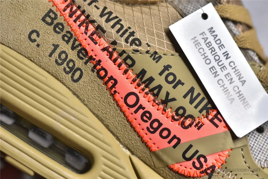 Off-White Air Max 90  Desert Ore