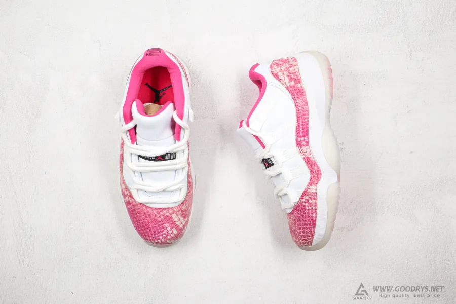 Air Jordan 11 Low Wmns Pink Snakeskin