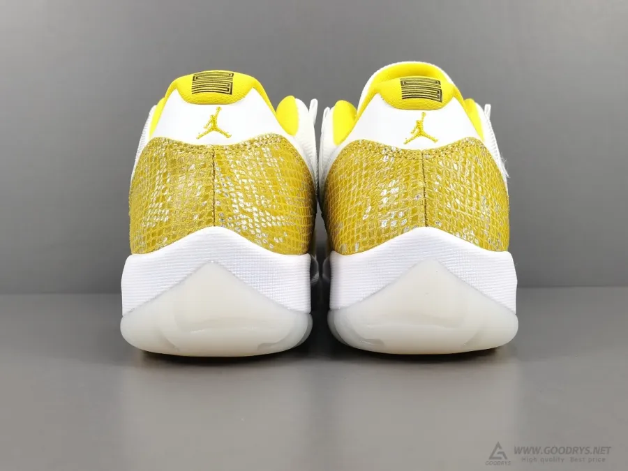 Air Jordan 11 Low Yellow Snakeskin