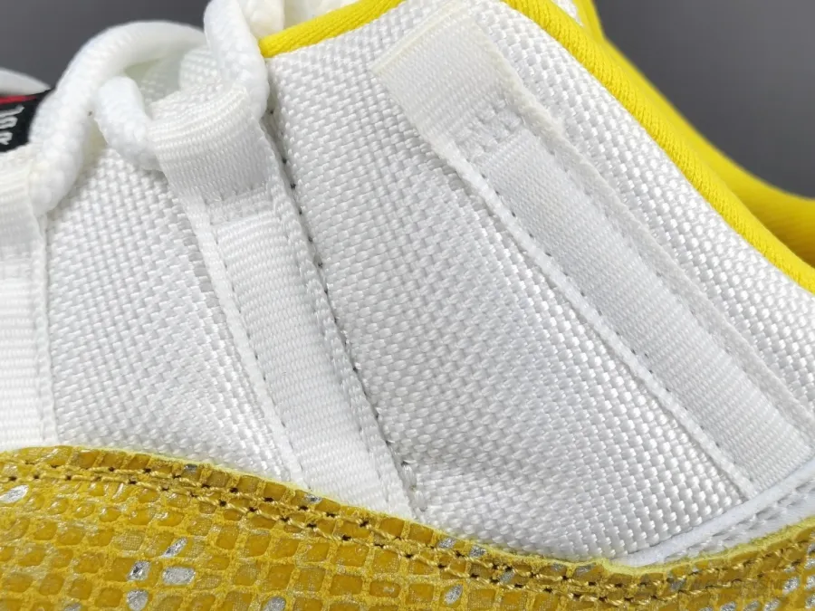 Air Jordan 11 Low Yellow Snakeskin