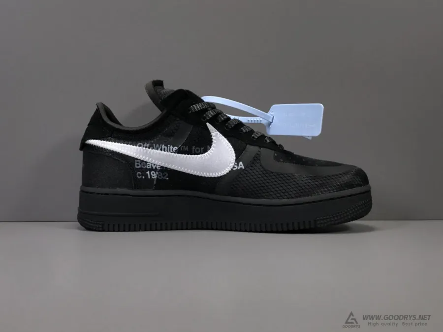 Off-White Air Force 1S Low Black