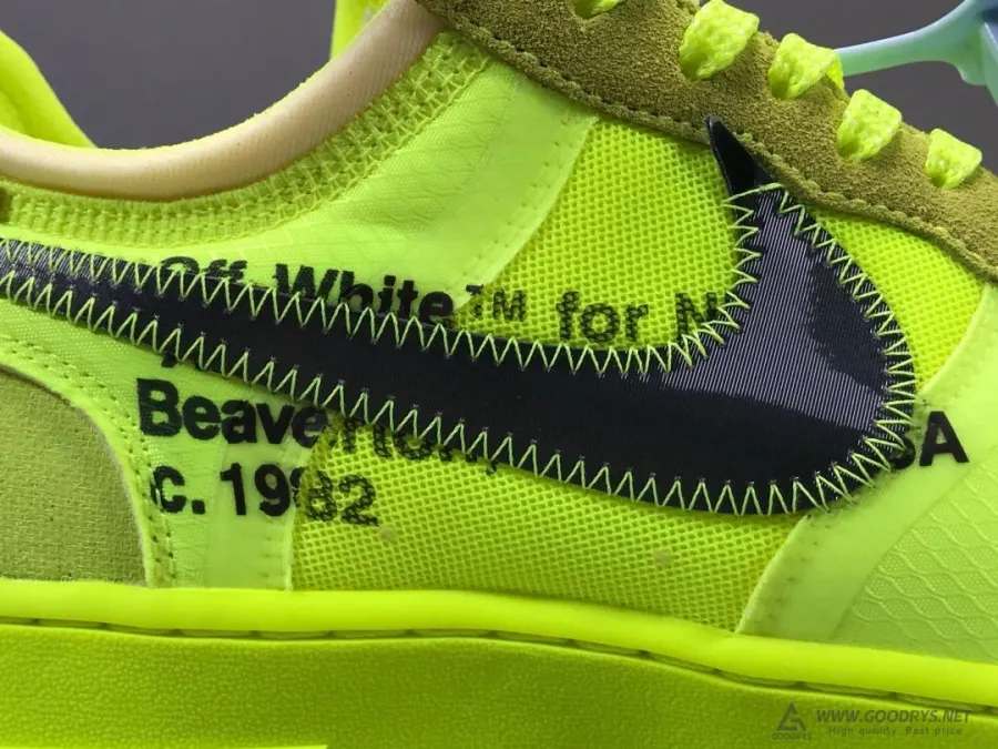 Unique Off-White Air Force Ones 1 Low Volt