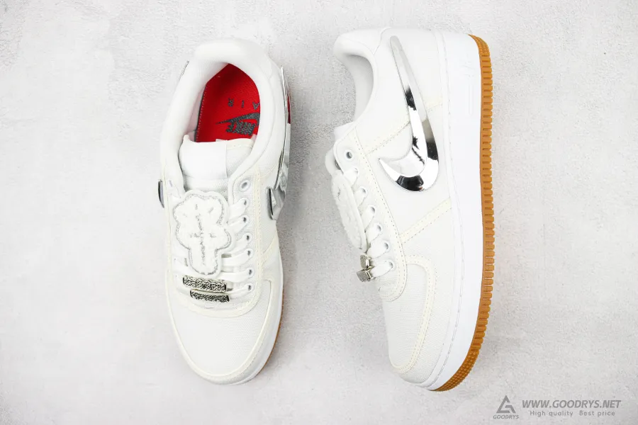 Travis Scott Air Force 1 One White 