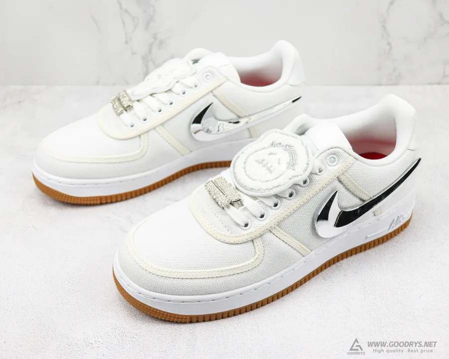 Travis Scott Air Force 1 One White 