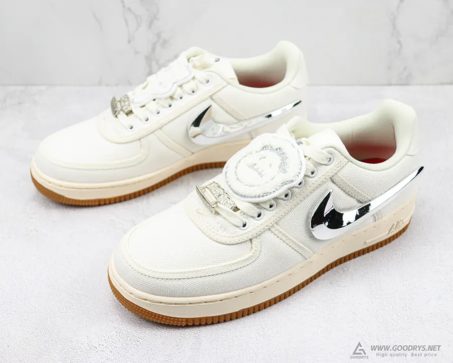 Travis Scott Air Force Af1 Low Sail 