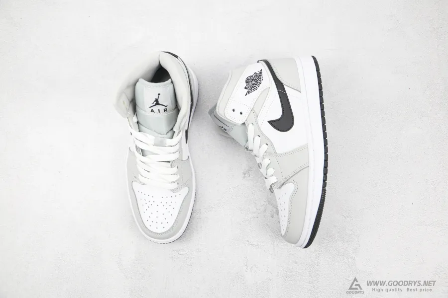 Air Jordan 1 Light Smoke Grey Mid