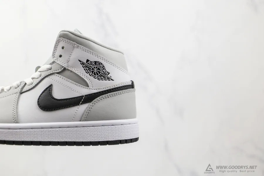 Air Jordan 1 Light Smoke Grey Mid