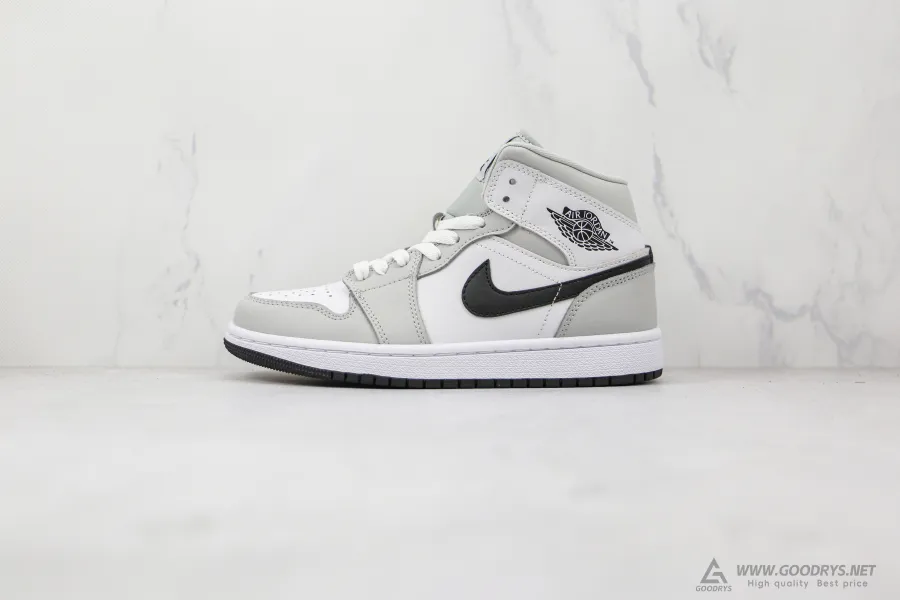 Air Jordan 1 Light Smoke Grey Mid