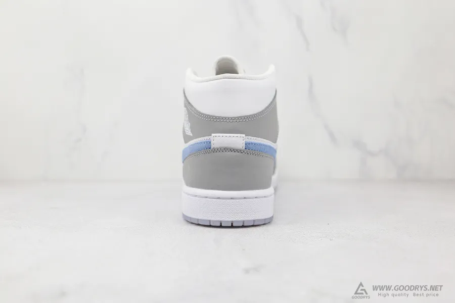 Airjordan 1 Wolf Grey/Aluminum  Mid