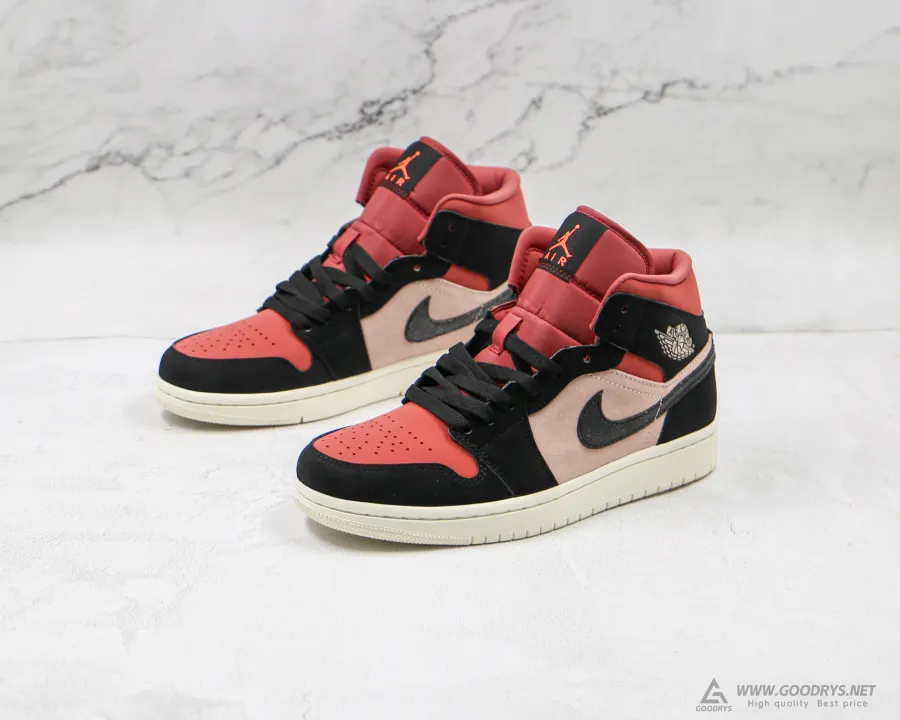 Wmns Airjordan 1 Mid Canyon Rust 