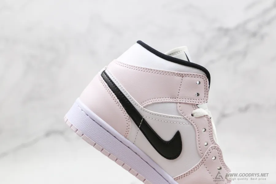 Wmns Air Jordan 1 Mid Barely Rose 