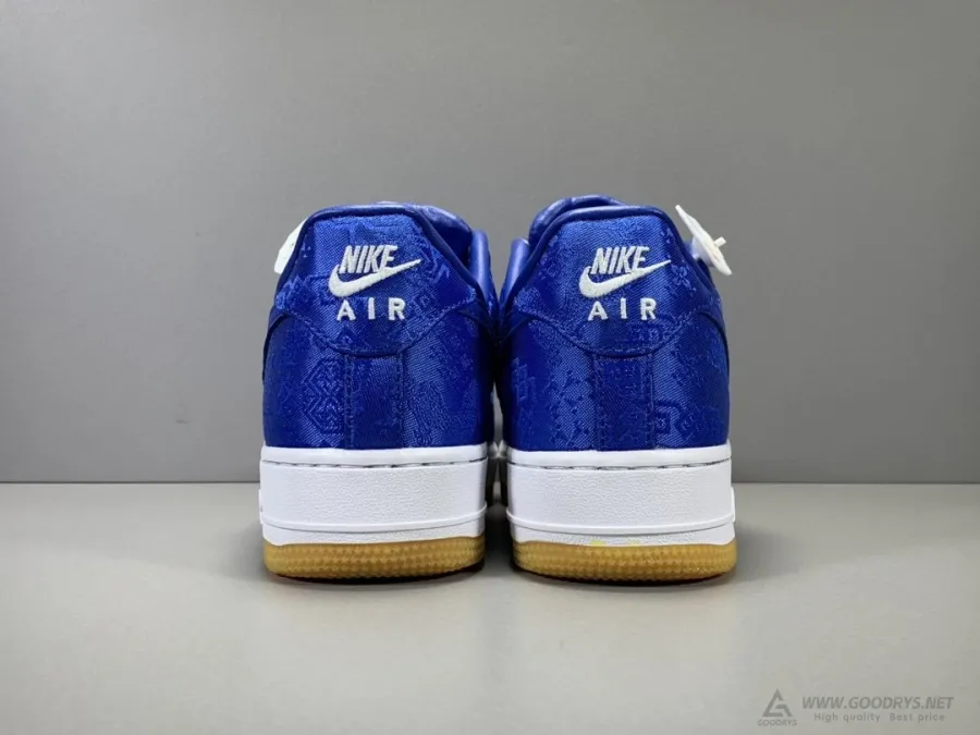 Clot Air Force 1 Low Blue Silk