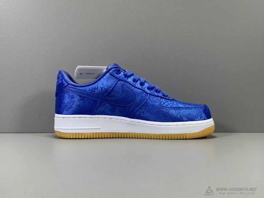 Clot Air Force 1 Low Blue Silk