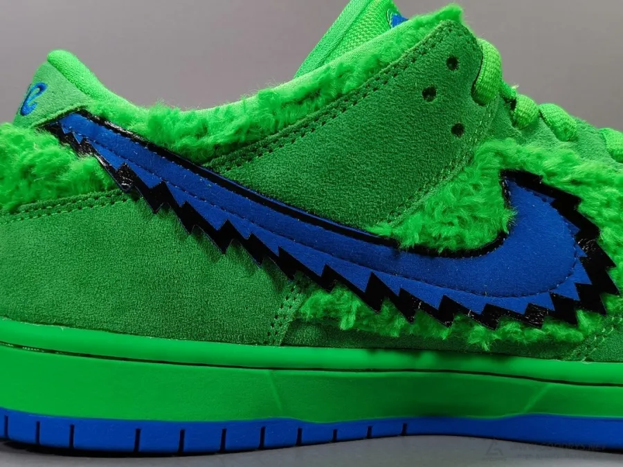 Grateful Dead X Sb Dunk Low Green Bear