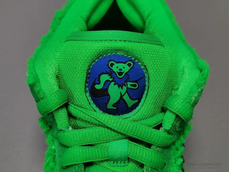 Grateful Dead X Sb Dunk Low Green Bear