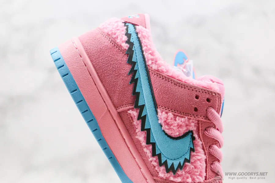 Grateful Dead X Sb Dunk Low Pink Bear