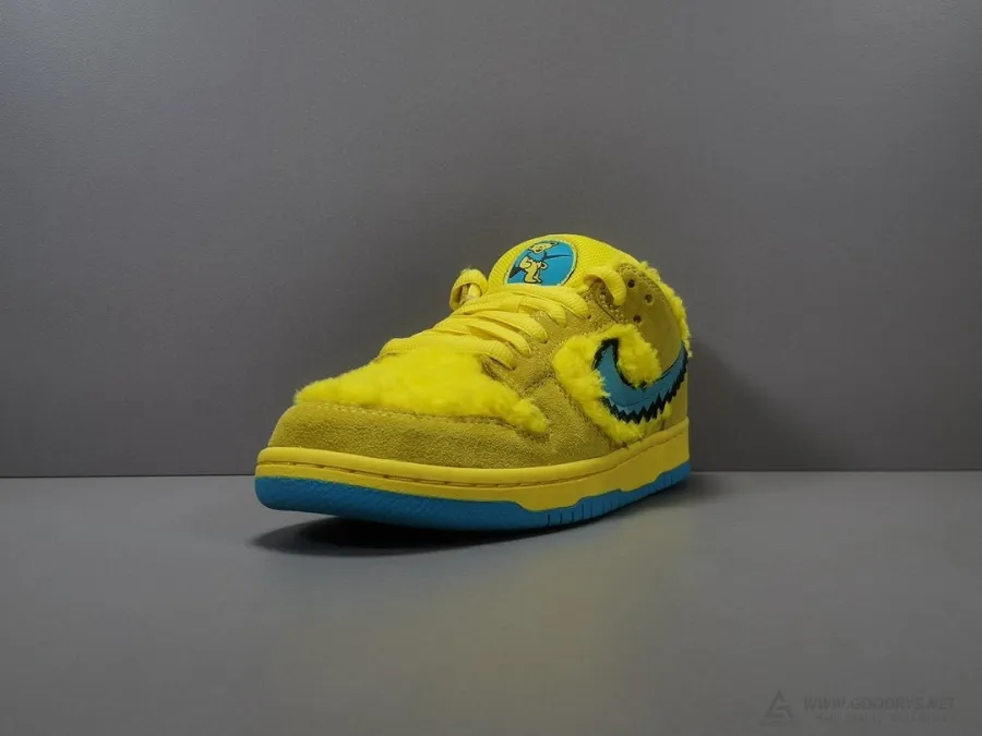 Grateful Dead X Sb Dunk Low Yellow Bear