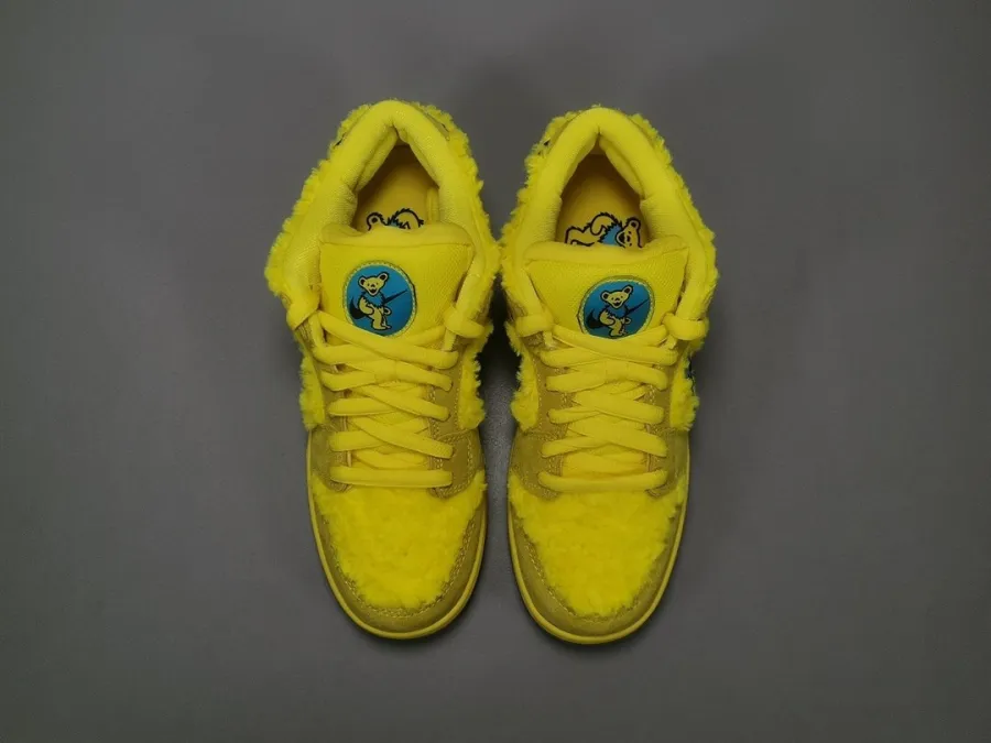 Grateful Dead X Sb Dunk Low Yellow Bear