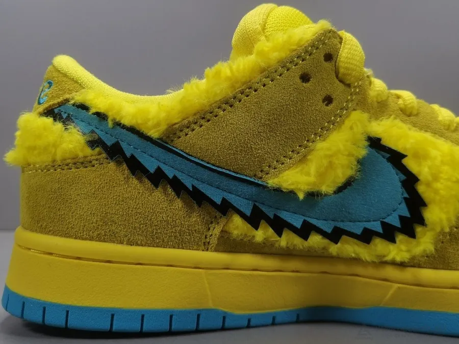 Grateful Dead X Sb Dunk Low Yellow Bear