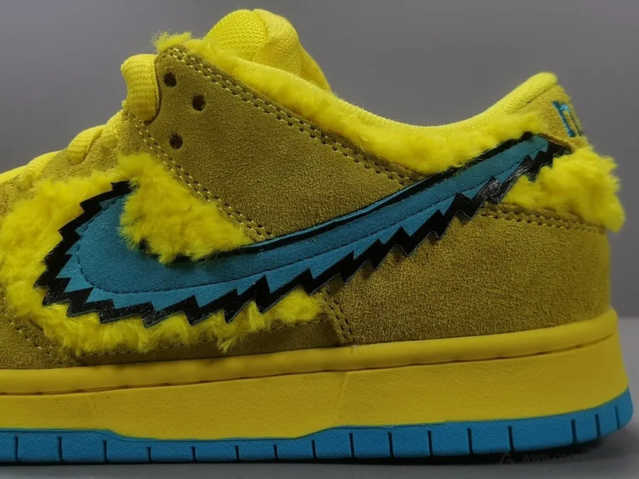 Grateful Dead X Sb Dunk Low Yellow Bear